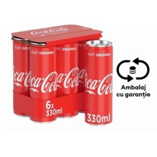 Coca-cola sgr dz 0,330l 6/ bax