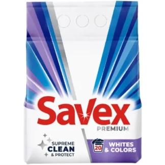 Savex detergent automat Engros whites &colors -2kg